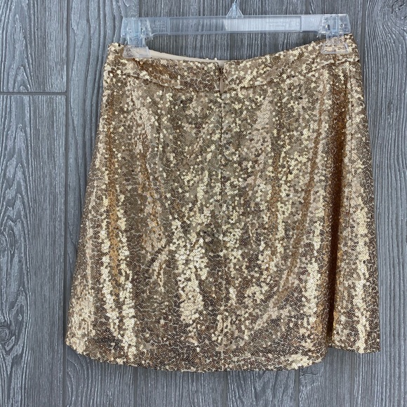 New Topshop Hold Sequin Mini Skirt - Picture 4 of 5